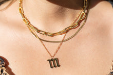 Load image into Gallery viewer, 14K GOLD FILLED HERRINGBONE NECKLACE
