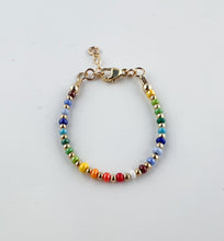 Load image into Gallery viewer, Rainbow babes bracelet
