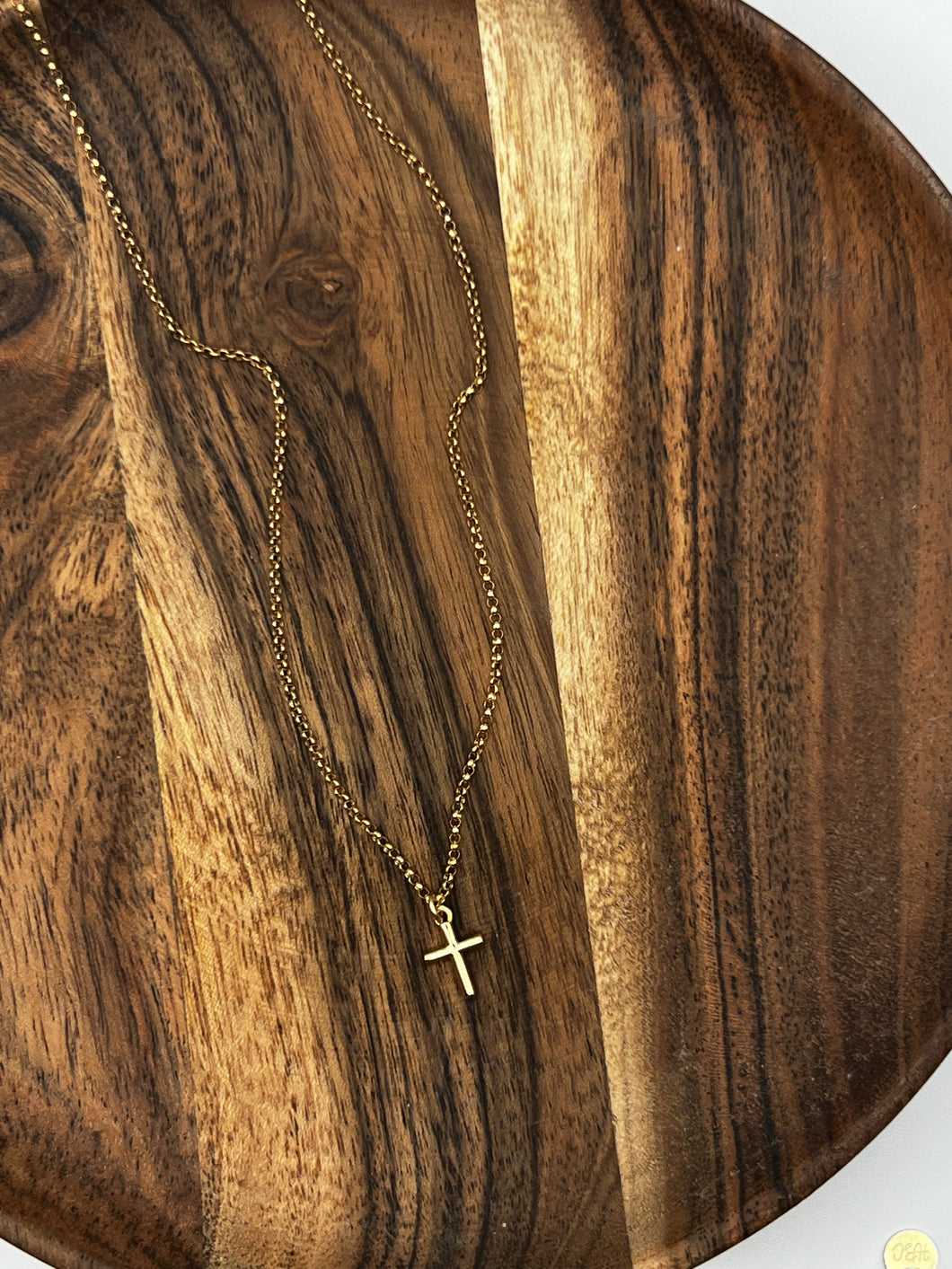 MINI CROSS NECKLACE